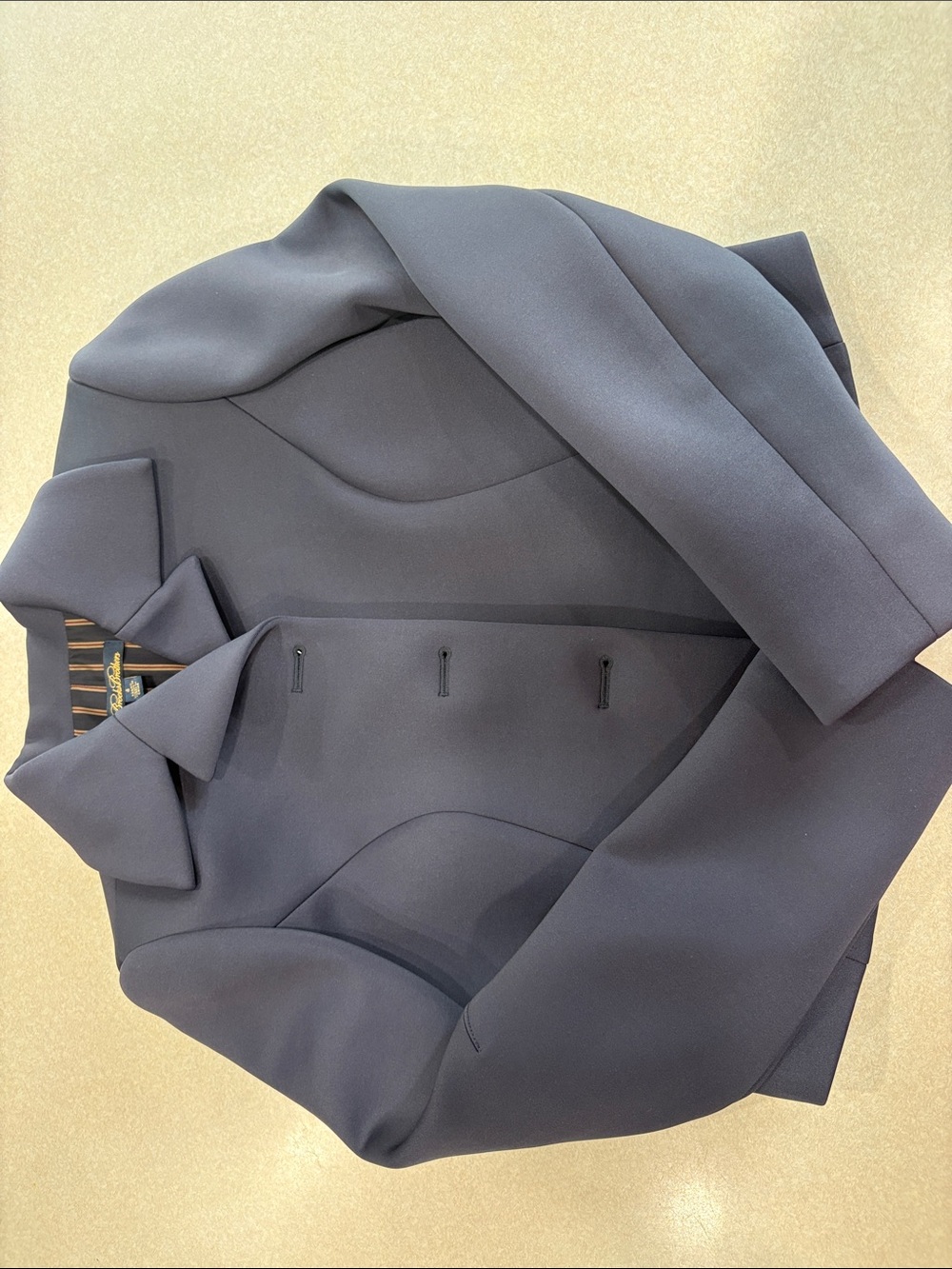Brooks Brothers Dark Navy Tailored Blazer